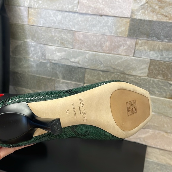 JIMMY CHOO Myka 85mm Leather Boot - Picture 14 of 17